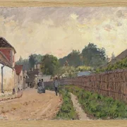 Alfred Sisley - Marly der König 1875 | Giclée Kunstdruck gerahmt
