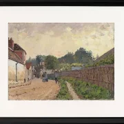Alfred Sisley - Marly der König 1875 | Giclée Kunstdruck gerahmt