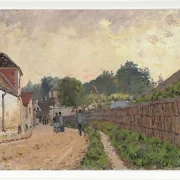 Alfred Sisley - Marly der König 1875 | Giclée Kunstdruck gerahmt