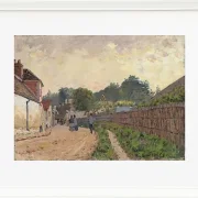 Alfred Sisley - Marly der König 1875 | Giclée Kunstdruck gerahmt