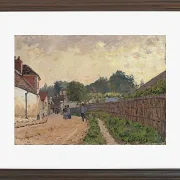Alfred Sisley - Marly der König 1875 | Giclée Kunstdruck gerahmt
