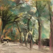 Max Liebermann - 02 Alle 1924 | Indrammet giclée-kunsttryk