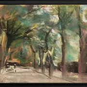 Max Liebermann - 02 Alle 1924 | Indrammet giclée-kunsttryk