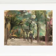 Max Liebermann - 02 Alle 1924 | Indrammet giclée-kunsttryk
