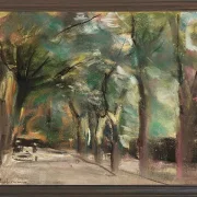 Max Liebermann - 02 Alle 1924 | Indrammet giclée-kunsttryk