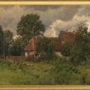 Alte Nebengebäude eines Herrenhauses – 1876