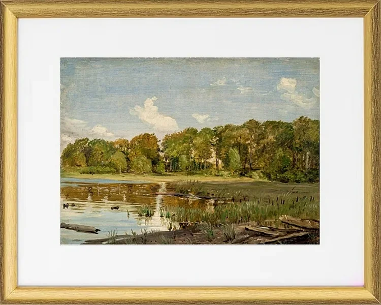 Am Lake Gurre, Seeland – 1843