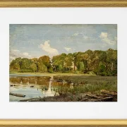 Am Lake Gurre, Seeland – 1843