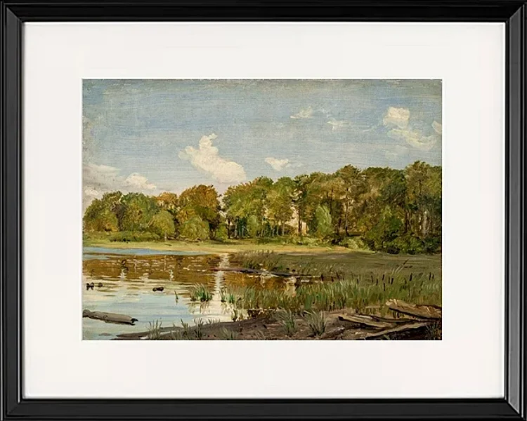 Am Lake Gurre, Seeland – 1843