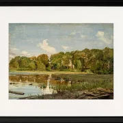 Am Lake Gurre, Seeland – 1843