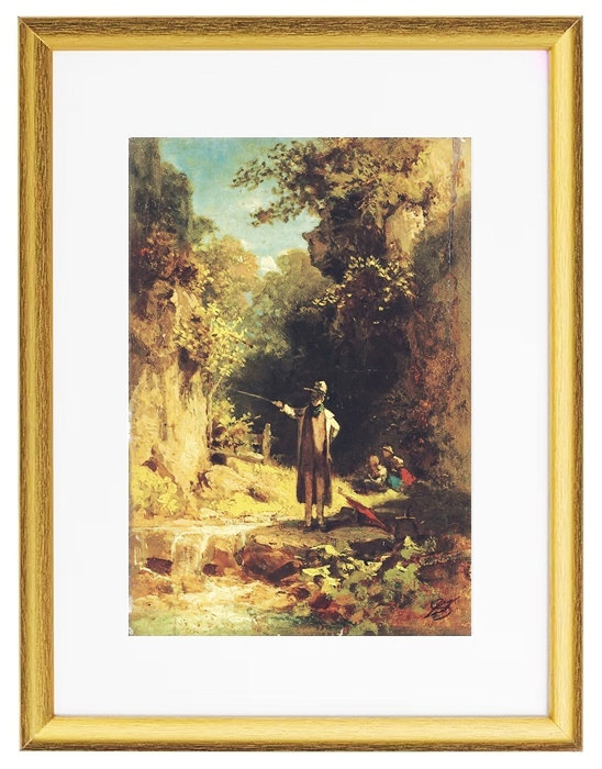 The fisherman - 1860