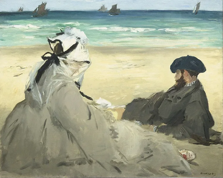 Am Strand - 1873