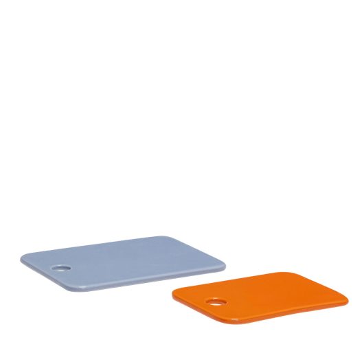 Amare Ceramic Boards Light blue/Orange (set of 2)