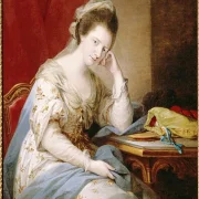 Angelica Kauffman | Barbara St. John Bletsoe, Gräfin von Coventry - 1784 | Gerahmter Kunstdruck | Klassizismus | formida