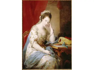 Angelica Kauffman | Barbara St. John Bletsoe, Gräfin von Coventry - 1784 | Gerahmter Kunstdruck | Klassizismus | formida