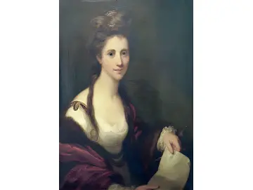 Angelica Kauffman | Angelika Kauffmann - 1790 | Gerahmter Kunstdruck | Klassizismus | formida
