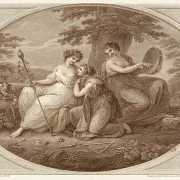 Angelica Kauffman | Backanalister - 1786 | Indrammet kunsttryk | Klassicisme | formida
