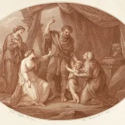 Angelica Kauffman | Coriolanus - 1783 | Indrammet kunsttryk | Klassicisme | formida
