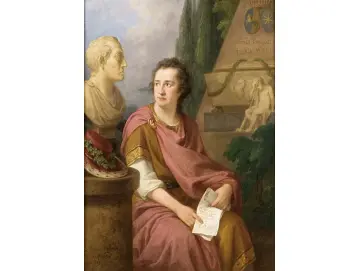 Angelica Kauffman | Baron Gustaf Adolf Reuterholm - 1792 | Gerahmter Kunstdruck | Klassizismus | formida