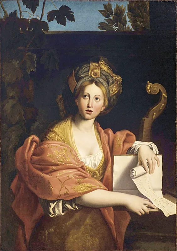 Angelica Kauffman | Sibylle von Cumae - 1763 | Gerahmter Kunstdruck | Klassizismus | formida