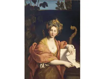 Angelica Kauffman | Sibylle von Cumae - 1763 | Gerahmter Kunstdruck | Klassizismus | formida