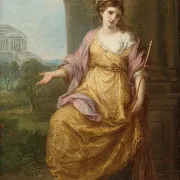Angelica Kauffman | Weibliche Allegorie – 1780 | Gerahmter Kunstdruck | Klassizismus | formida