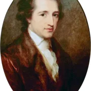 Angelica Kauffman | Den unge Goethe - 1787 | Indrammet kunsttryk | Klassicisme | formida