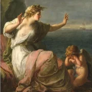 Angelica Kauffman | Ariadne von Theseus verlassen - 1774 | Gerahmter Kunstdruck | Klassizismus | formida