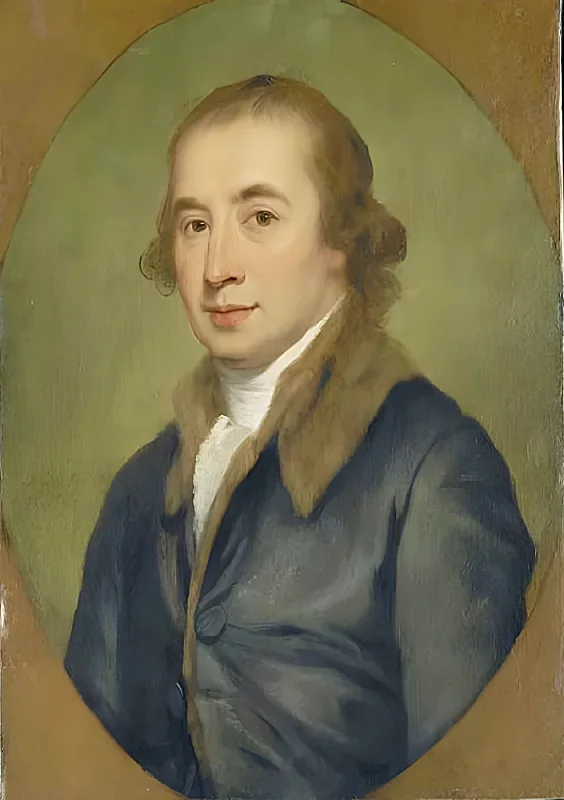 Angelica Kauffman | Bildnis Johann Gottfried Herder - 1791 | Gerahmter Kunstdruck | Klassizismus | formida