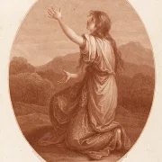 Angelica Kauffman | Cordelia - 1784 | Indrammet kunsttryk | Klassicisme | formida
