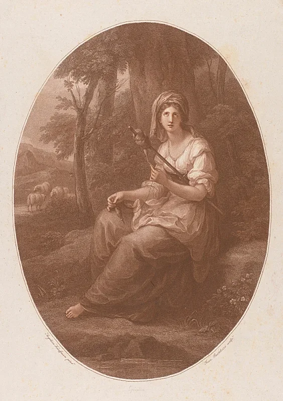 Angelica Kauffman | Griselda - 1784 | Gerahmter Kunstdruck | Klassizismus | formida