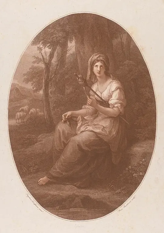 Angelica Kauffman | Griselda - 1784 | Gerahmter Kunstdruck | Klassizismus | formida