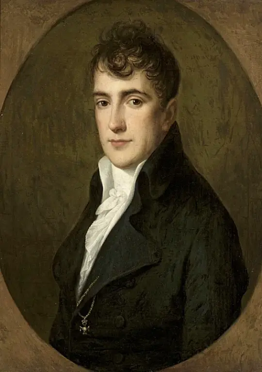 Angelica Kauffman | Portræt af Wojciech Męciński - 1772 | Indrammet kunsttryk | Klassicisme | formida