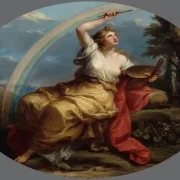 Angelica Kauffman | Farvelægning - 1750 | Indrammet kunsttryk | Klassicisme | formida