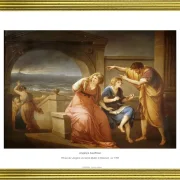 Angelica Kauffman | Plinius den Yngre og hans mor i Misenum – 1785 | Gallery Edition | Indrammet kunsttryk | Klassicisme