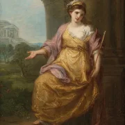 Angelica Kauffman – Edward Smith Stanley med sin første kone 1776 | Giclée Kunstdruck gerahmt