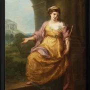 Angelica Kauffman – Edward Smith Stanley med sin første kone 1776 | Giclée Kunstdruck gerahmt