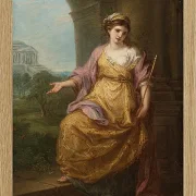 Angelica Kauffman – Edward Smith Stanley med sin første kone 1776 | Giclée Kunstdruck gerahmt