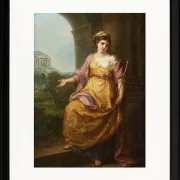 Angelica Kauffman – Edward Smith Stanley med sin første kone 1776 | Giclée Kunstdruck gerahmt