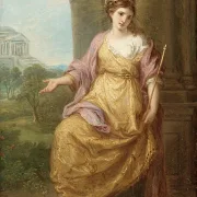 Angelica Kauffman | Kvinde Allegor - 1778 | Indrammet kunsttryk | Klassicisme | formida