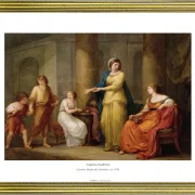 Angelica Kauffman | Cornelia, Gracchiernes mor - 1788 | Gallery Edition | Indrammet kunsttryk | Klassicisme