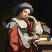 Angelica Kauffman – Eine Sybil 1775 | Giclée Kunstdruck gerahmt