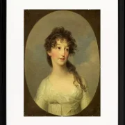 Angelica Kauffman – Franciska Krasinska 1790 | Giclée Kunstdruck gerahmt