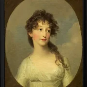 Angelica Kauffman – Franciska Krasinska 1790 | Giclée Kunstdruck gerahmt