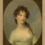 Angelica Kauffman – Franciska Krasinska 1790 | Giclée Kunstdruck gerahmt