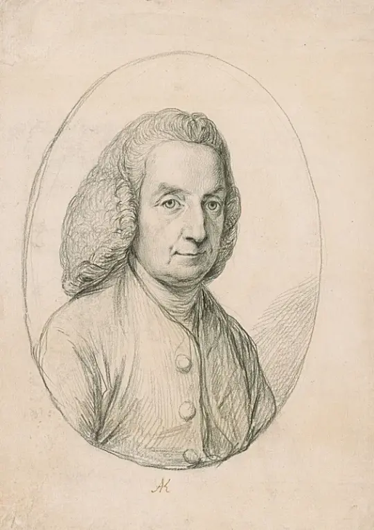 Angelica Kauffman | Judge George Robert Hellen - 1771 | Indrammet kunsttryk | Klassicisme | formida