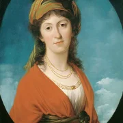 Angelica Kauffman | Marie Therese Gräfin Meerfeld - 1790 | Gerahmter Kunstdruck | Klassizismus | formida