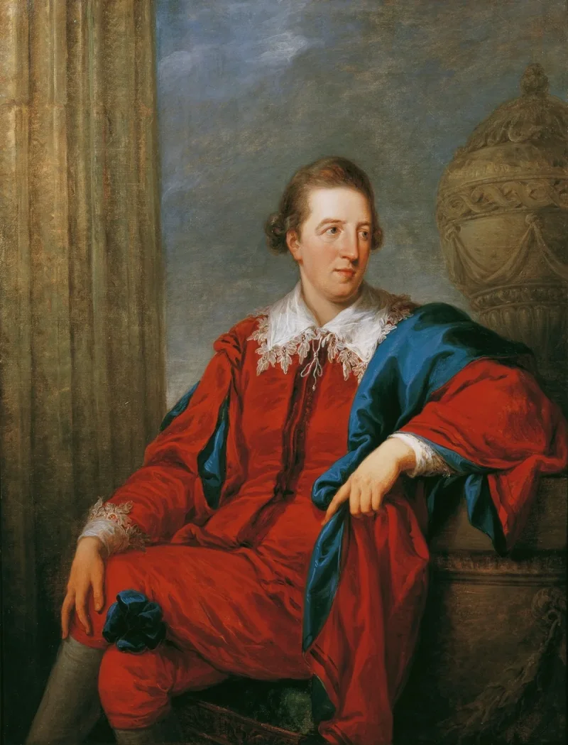Angelica Kauffman – John Simpson  1773 | Giclée Kunstdruck gerahmt
