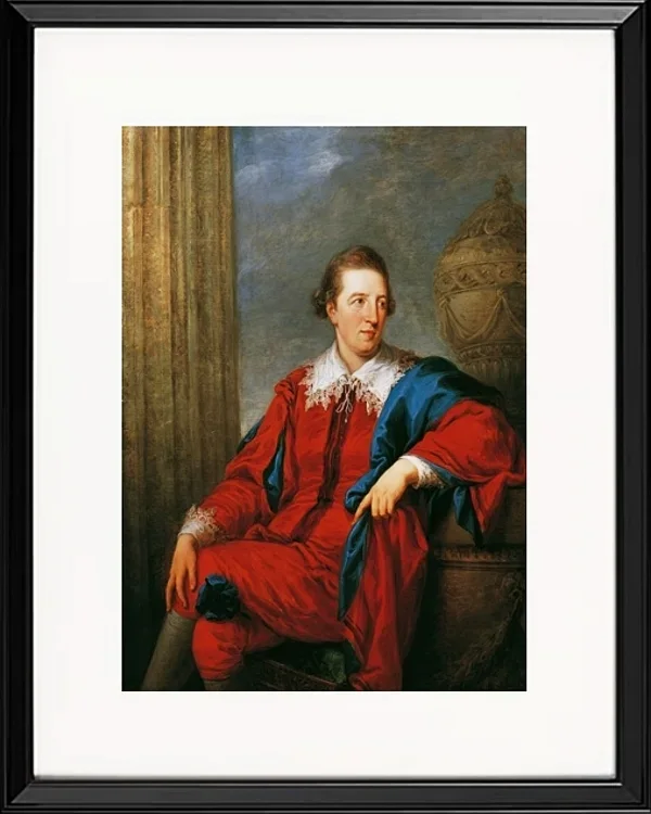 Angelica Kauffman – John Simpson  1773 | Giclée Kunstdruck gerahmt