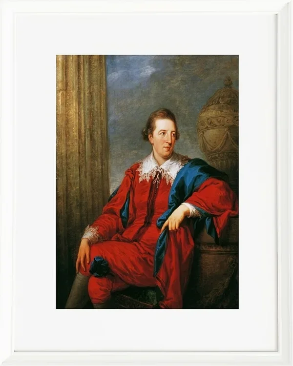 Angelica Kauffman – John Simpson  1773 | Giclée Kunstdruck gerahmt